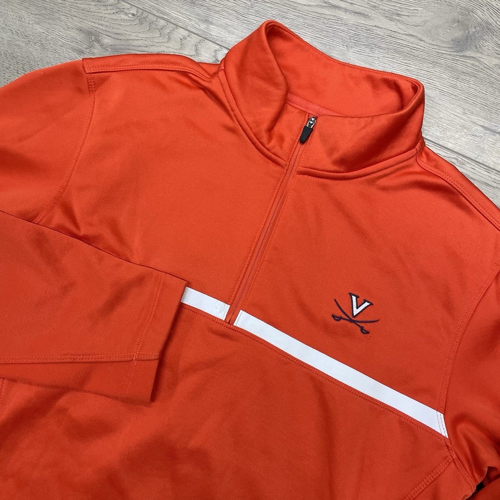Virginia Cavaliers Nike Golf Tour Performance 1/4 Zip Pullover Sz S Men
